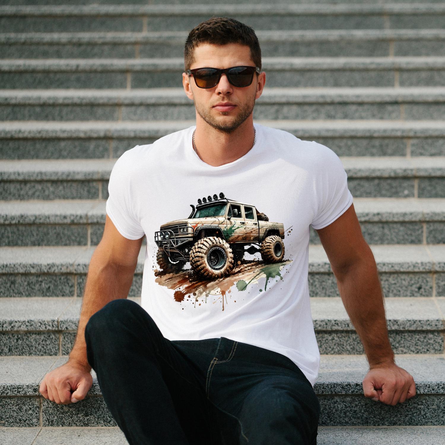 Mudding Truck Png, Sublimation Design, Lifted Truck Png, Mudding Png ...