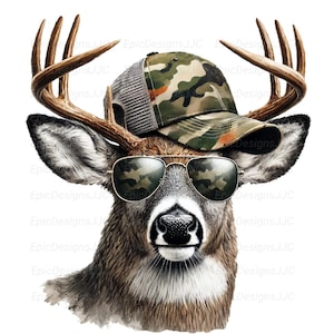 Cappello mimetico con cervo PNG, design per sublimazione, caccia con l'arco PNG, corna di cervo PNG, caccia PNG, stagione di caccia, tazza con cervo PNG, disegni per la caccia al cervo