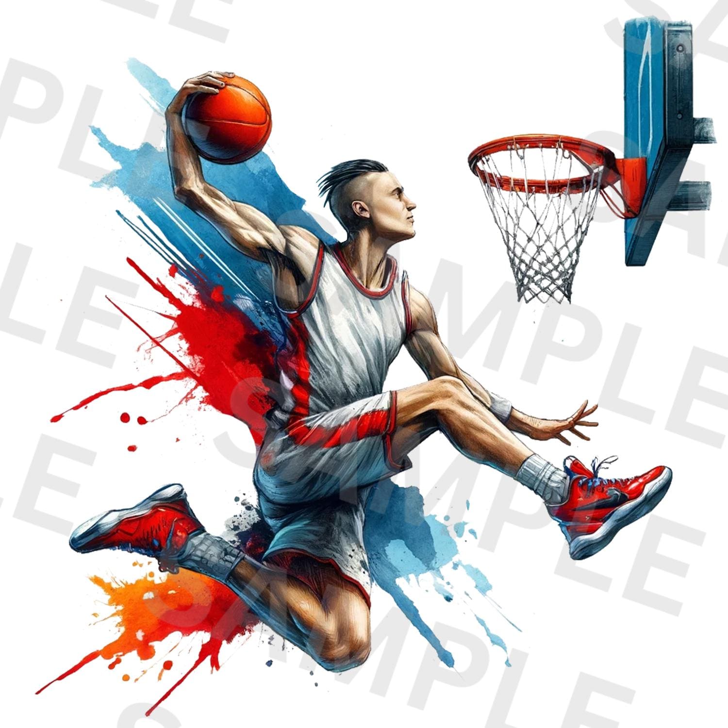 Basketball Player Png, Sublimation Design, Basketball Png, Athlete Png ...