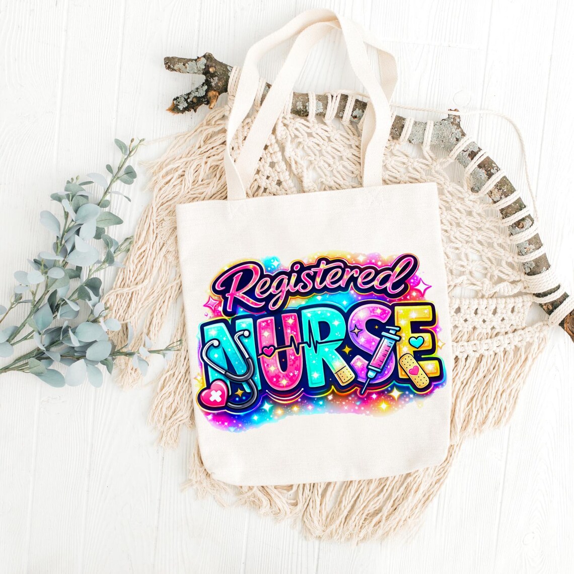 Registered Nurse PNG, Sublimation Design, RN Png Designs, Nurse Life ...