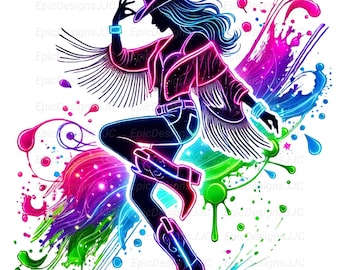 Line Dancer Png, Sublimation Design, Dancer Clip Art, Country Music Png, Cowgirl Png, T-Shirt Design, Digital Download Png, DTF Png