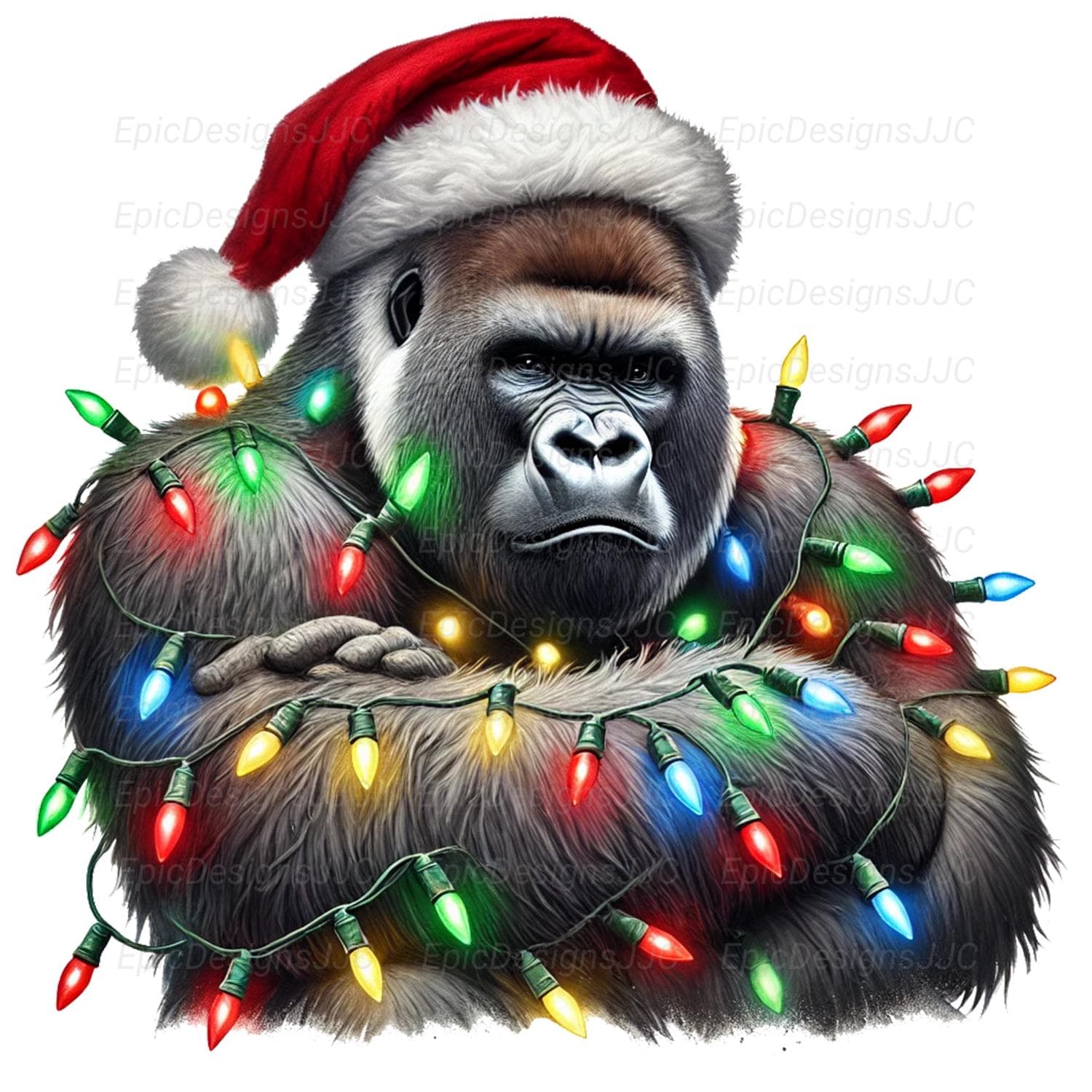 KOTORI GORILLA L/S Xmas ver. XL 新品 il_fullxfull.7131603647_f561.jpg