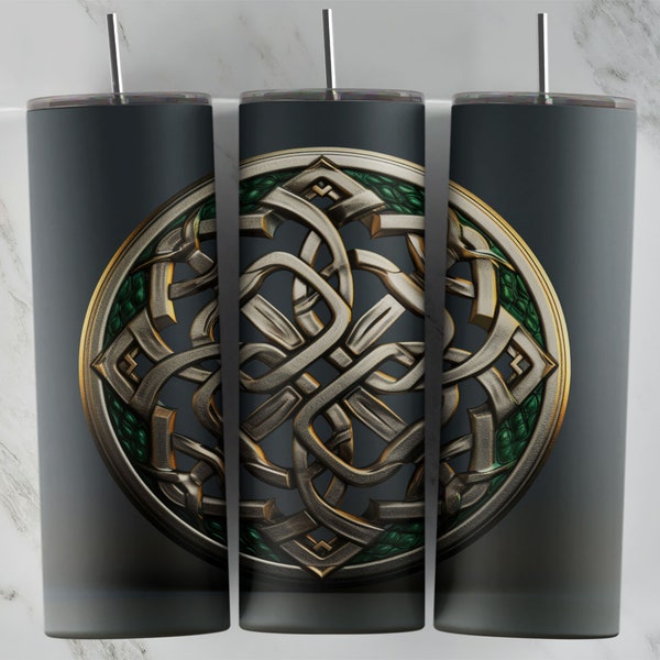 Celtic Knot - 20oz Skinny Tumbler Design PNG File - Celtic Image - Sublimation - Digital Download - Ai Image - Celtic Symbol