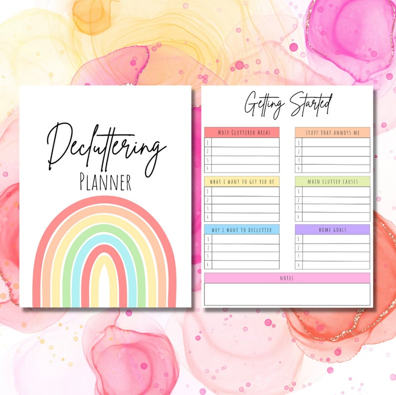 Ultimate Decluttering Planner Printable - Etsy