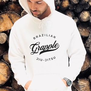 Brazilian Jiu-Jitsu Sweatshirt, Jiu Jitsu Gift, BJJ Gifts for Men and Women, JiuJitsu Hoodie, Grappler BJJ Sweatshirt, Martial Arts Gift