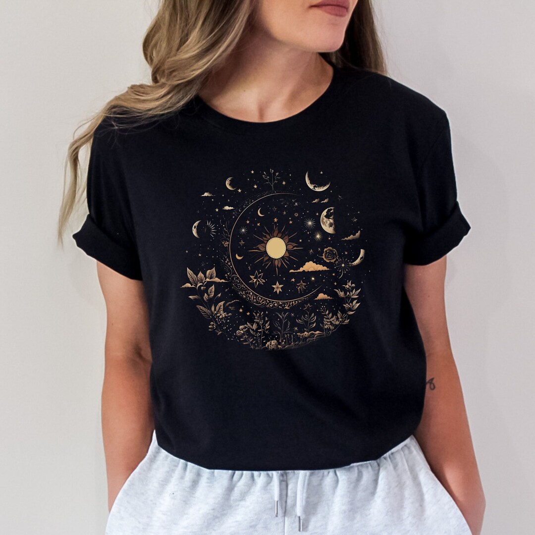 Review for printing Moon T-shirt YV43025