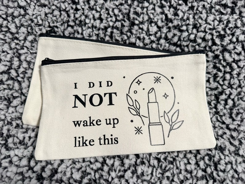 Funny Makeup Bags Cosmetic Pouch Travel Bag Gift for Her Etsy