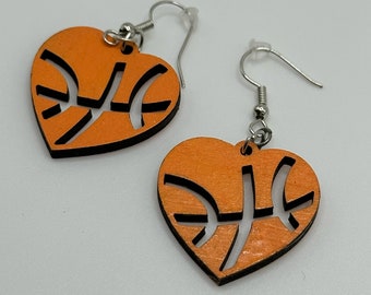 Basketball Earrings