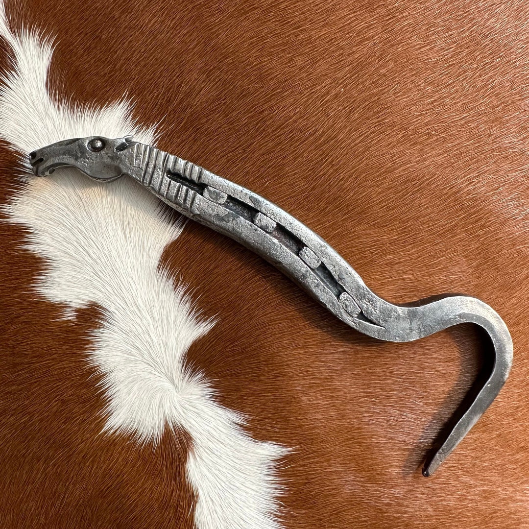 Horseshoe Hoof Pick // Horse Hoof Pick // Hand Hoof Etsy