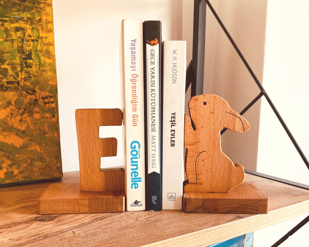 Personalized Bookends Customize Bookends Baby Bookends Etsy