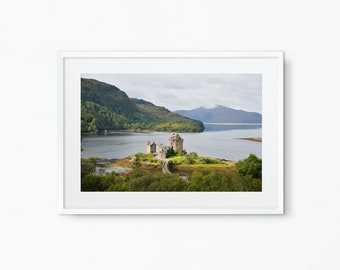 Scotland Castle Photography Print: Framed Wall Art