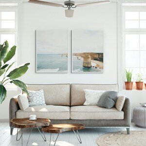 Australia Coastal Printable Wall Art Set of 2, Twelve Apostles, 2 Piece Wall Art Digital Download