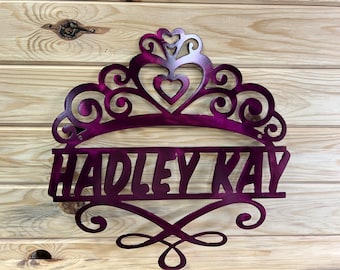 Princess custom sign