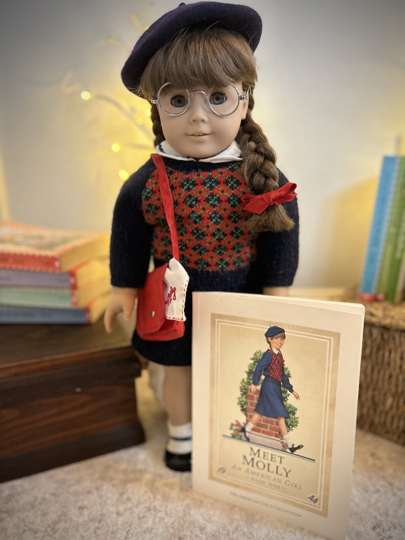 Pleasant Company American Girl Doll Molly With Accessories Etsy