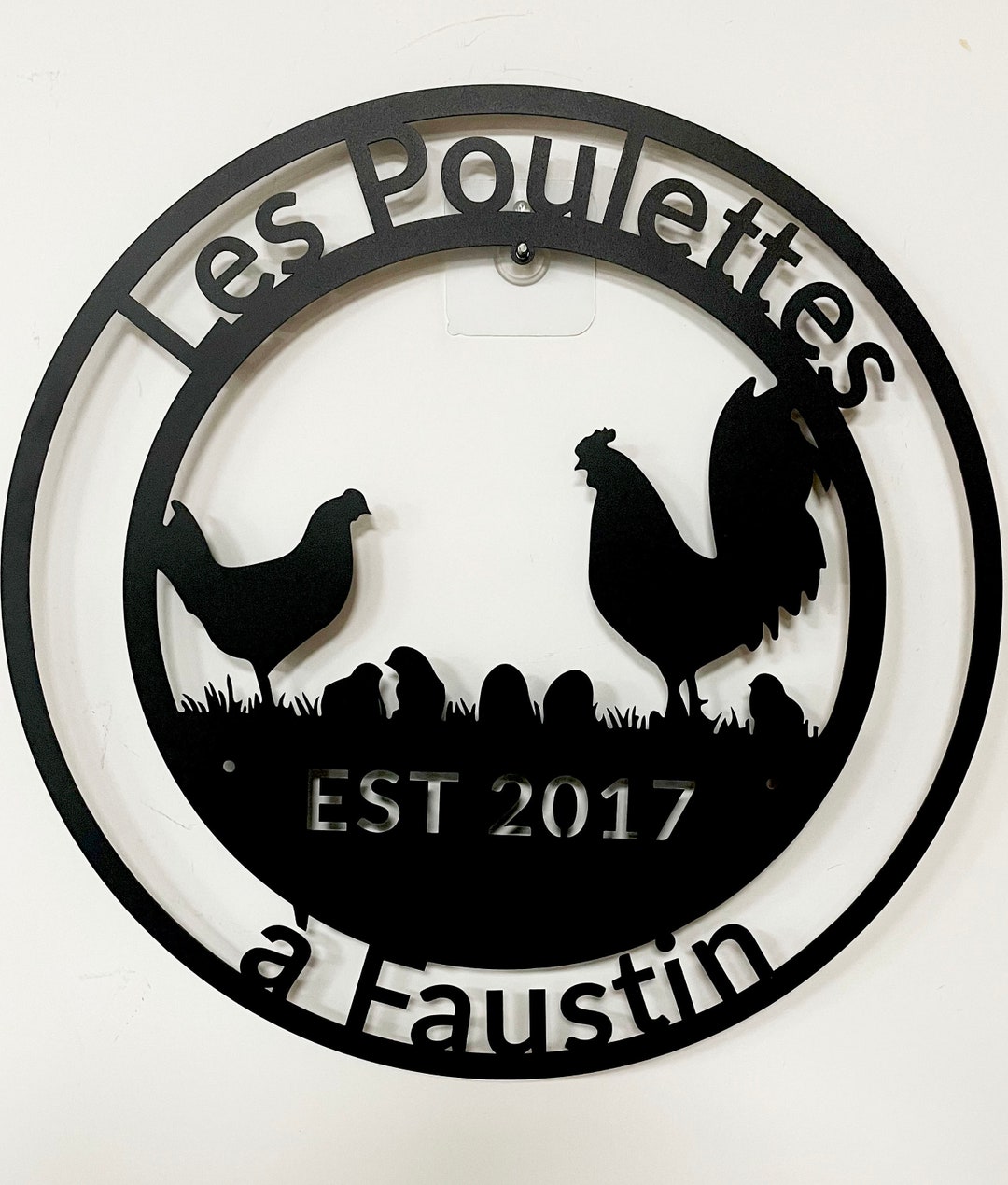 Chicken Coop Signcustom Chicken Coop Sign Namehen House Etsy