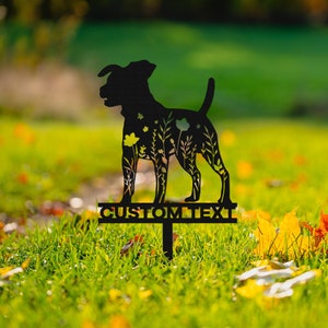 Custom Jack Russell Memorial Stake Sign,Pet Grave Markers Sign, Metal Sign With Stake,Pet Loss Gift,Sympathy Sign, Remembrance Stake