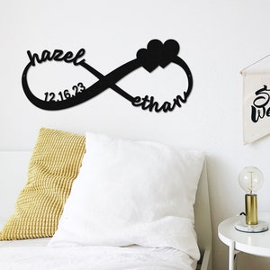 Metall Hochzeit Datum Zeichen, personalisiertes Hochzeitsgeschenk für Paare, Verlobungsgeschenk, Jahrestag Zeichen, Brautparty Geschenk