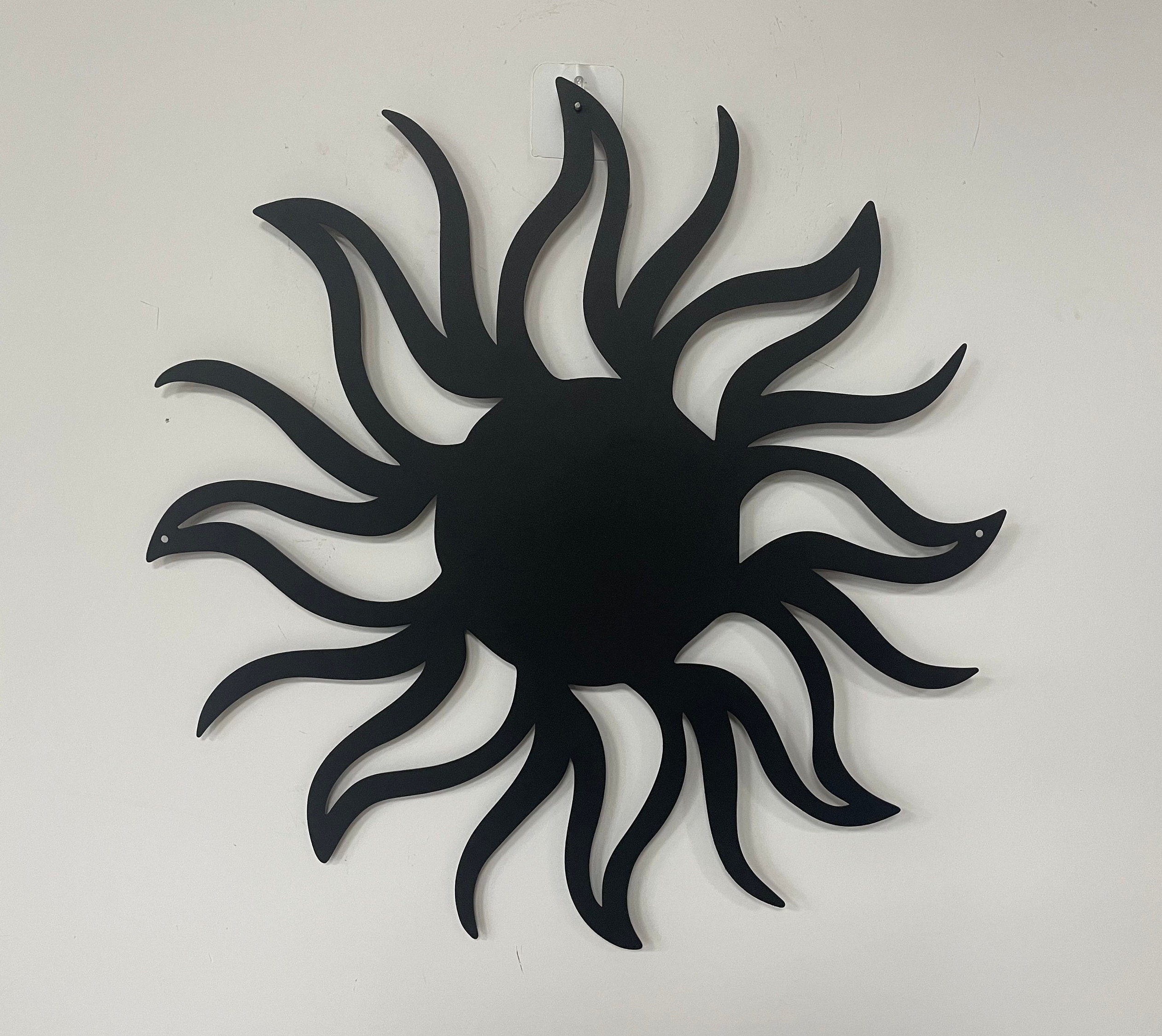Metal Wacky Sun Wall Art,Wacky Sun Decor,Sun Wall Art,Garden Decor,Patio Porch Decor,Outdoor Wall Decor,Home Decor,Outdoor Decoration
