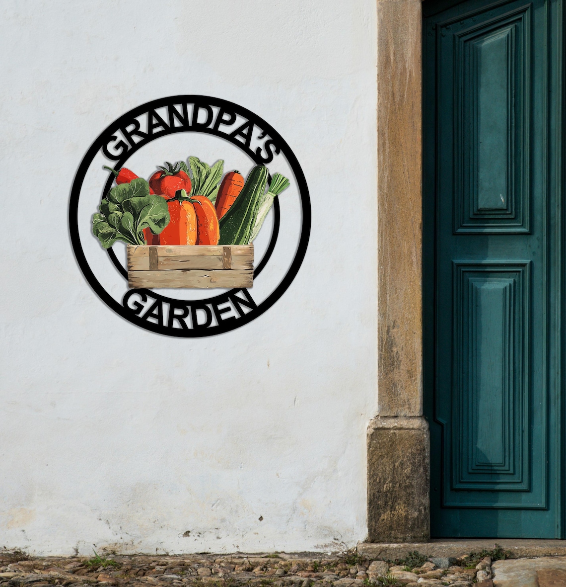 Vegetable Sign Custom Vegetable Garden Sign,personalized Metal Garden Sign,garden ...