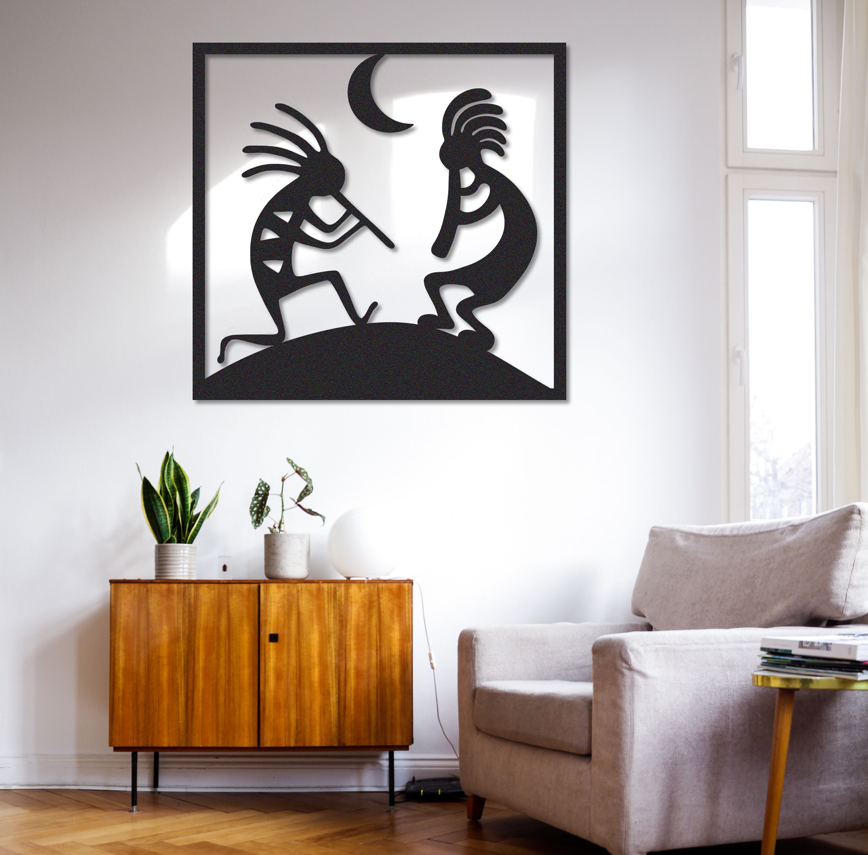 Kokopelli Metal Wall Artkokopelli Metal Signsteel Outdoor Etsy