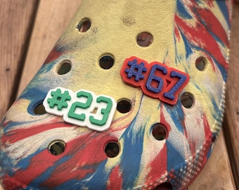Custom Name Clog Charms for Adults and Kids Crocs | Personalized 3D Printed Shoe Decoration
