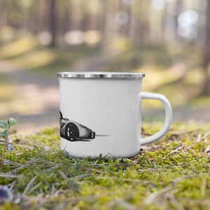 La Ferrari Enamel Mug