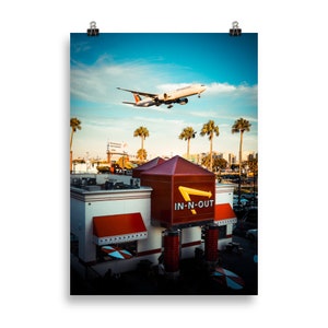 Poster In-n-Out Burger Los Angeles