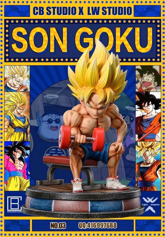 Dragon Ball Son Goku Super Saiyan Figura Anime, DBZ Action Figure