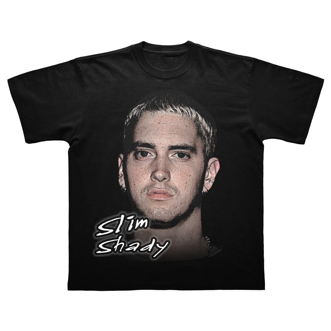 Eminem 'Slim Shady' T-Shirt – Black Graphic Tee For Fans (XX-Large) - View #9