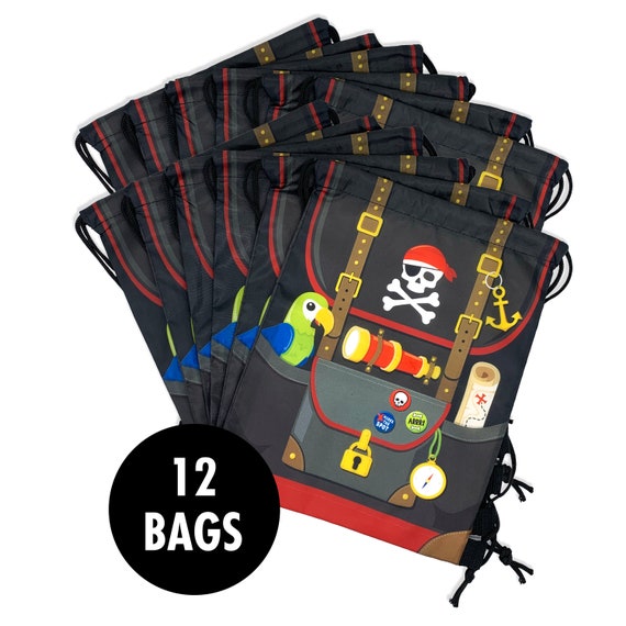 Buy Pirate Party Favor Bags for Kids Party Decorations, Pirate Backpacks  for Birthday Party Supplies, Pirate Treasure Chest Online in India 