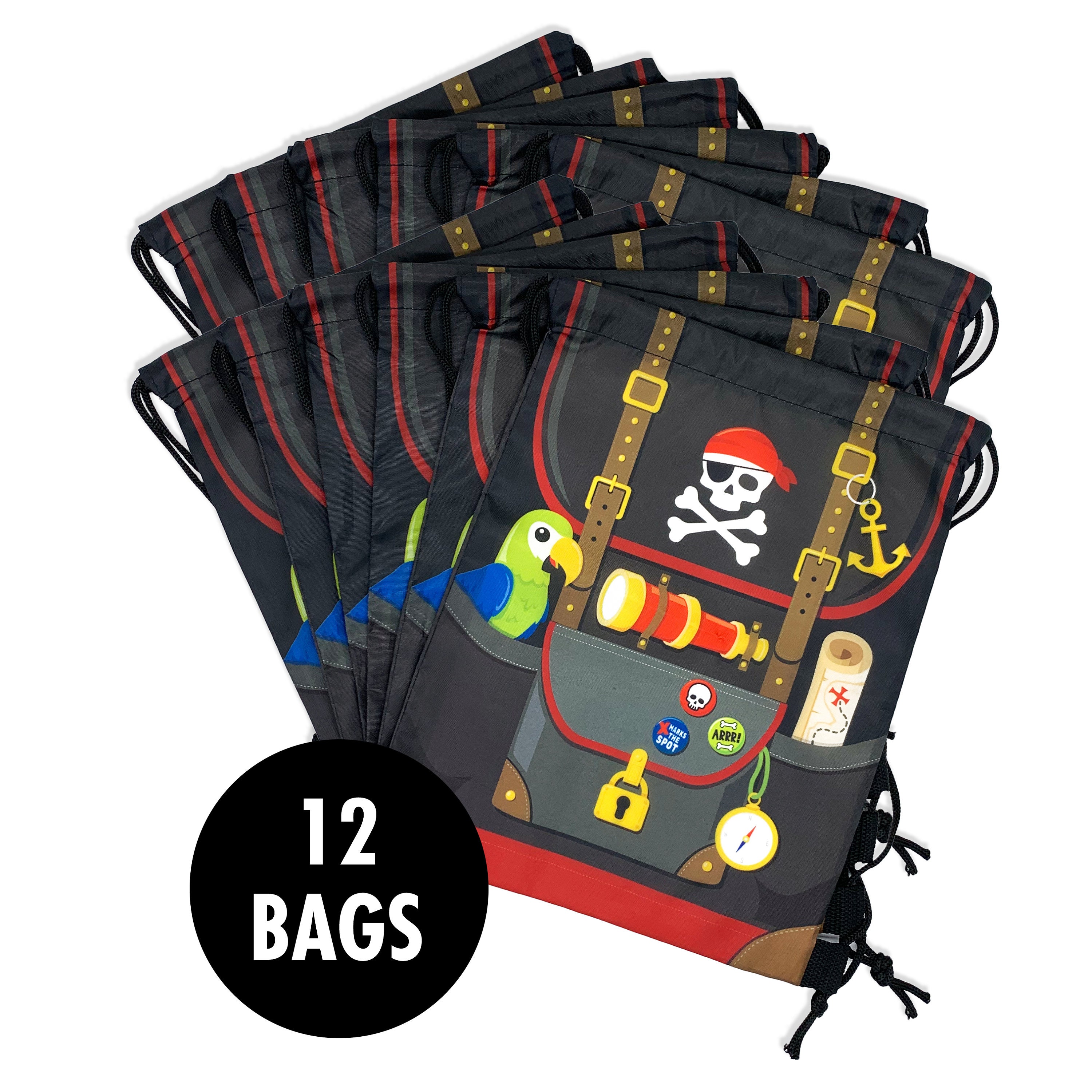 Buy Pirate Party Favor Bags for Kids Party Decorations, Pirate