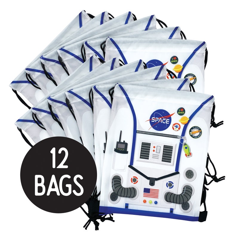 Outer Space Party Favors Bags Galaxy Goody Bags Astronaut Etsy