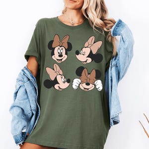 Disney Minnie Sweatshirt, Minnie Mouse Mom and Daughter Matching Sweatshirt, Girl Trip Shirt, Disneyland Besties Trip Shirt, Minnie Shirt image 4