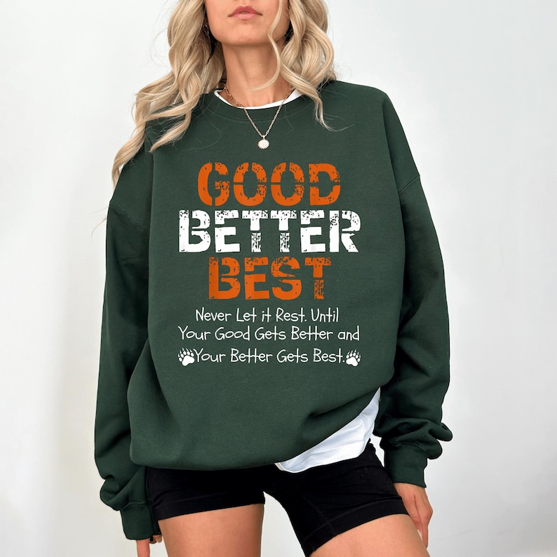 Good Better Best Shirt or Sweathsirt, Chicago Football Tee, Chicago ...