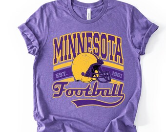 Retro Minnesota Football Shirt and Sweatshirt | Vintage Minnesota Kids Game Day Team Shirt