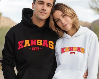 Kansas City Football Sweatshirt, Retro Kansas Sweatshirt, , Kansas City Toddler And Youth Sweatshirt, Kansas City Matching Hoodie