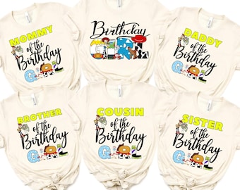 Toy Story Birthday Girl Shirt and Family Matching Tees – Jessie Inspired Birthday Tee – Cowgirl Party Family Matching Shirts- Toy Story Girl