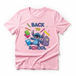 Stitch Back to School Shirt – Funny Alien Student Tee – Cute First Day Outfit for Kids or Teachers