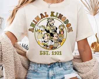 Mickey and Friends Safari Shirt, Disney Animal Kingdom T-Shirt, Mickey Safari Mode Sweatshirt, Hakuna Matata Shirt, Family Safari Sweatshirt