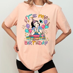 Snow White Princess Birthday Girl Shirt, Disney Snow White Toddler Sweatshirt, Disneyland Snow White Kids Shirt, Disney Girls Birthday Trip image 4