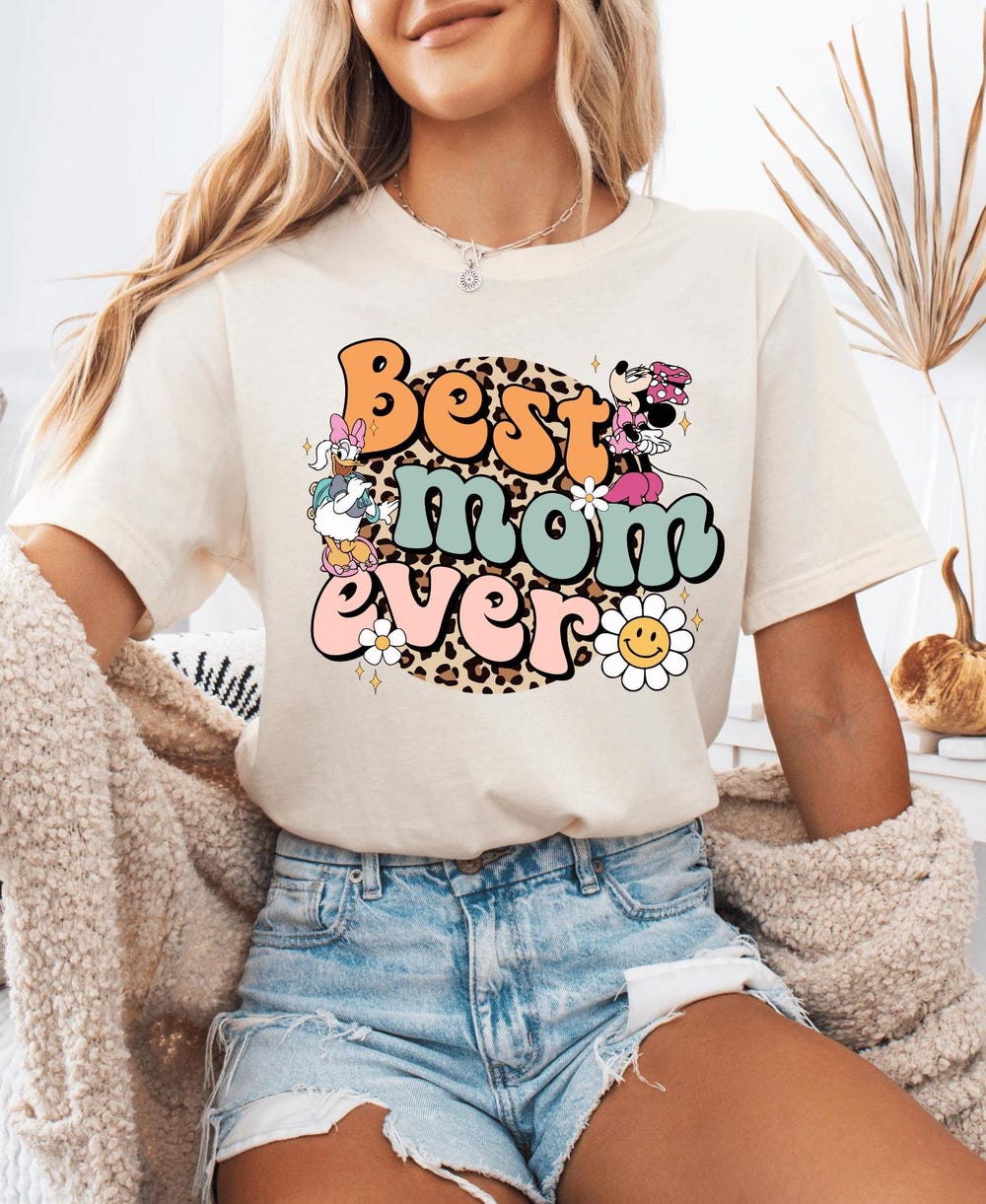 Minnie Happy Mother'S Day Shirt, Disney Best Mom Ever Shirt, Mother'S Day Shirt, Mother'S Day Gift, Daisy Mom Shirt Happy Mother'S Day Shirt Teesummer