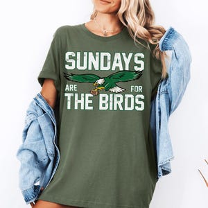 Philadelphia Football Sweatshirt, Philadelphia Hoodie and Sweatshirt, Philadelphia Fan Shirt, Sundays are for the Birds Sweatshirt image 3