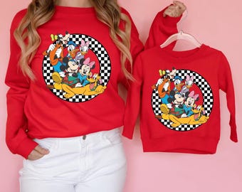 Disney 2026 Sweatshirts, Disneyworld Mickey and Friends Shirts, Disneyworld Vacation Sweatshirt, Disney Family Trip 2026 Sweatshirt