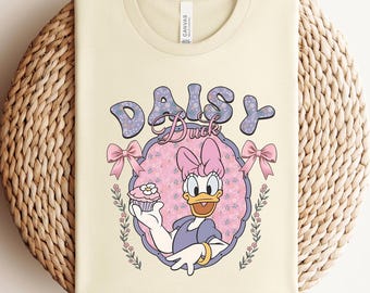 Retro Daisy Duck Shirt, Daisy Duck Toddler Shirt, Disney Vacation Sweatshirt, Disneyland Daisy Shirt, Magic Kingdom Shirt, Cute Daisy Shirt