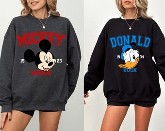 Disney Mickey and Friends Sweatshirt, Mickey And Friends Sweatshirt, Disney Sweater Christmas Gift, Disneyworld Family Trip Sweatshirt