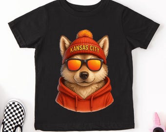 Kansas City Football Kids Shirt and Sweatshirt | Game Day Kids Shirt
