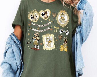 Mickey And Friends Leopard Coquette, Animal Kingdom Sweatshirt, Disney Safari Mode Let's Get Wild Tee, Magic Kingdom Family Vacation Trip