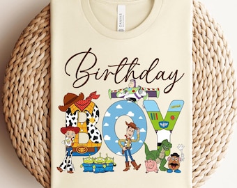 Toy Story Birthday Shirt, Birthday Toddler Shirt, Disney Birthday Boy Shirt, Toy Story Birthday Boy Shirt, Toddler or Youth Sweatshirt