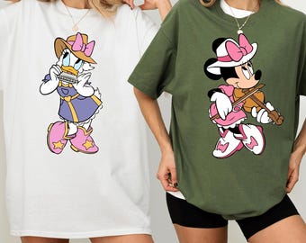 Minnie And Daisy Shirt, Cowgirl Minnie and Daisy Shirt, Minnie Besties Sweatshirt, Minnie Daisy Best Friends Shirt, Disney Minnie Sweater
