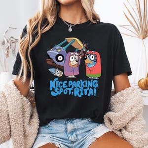 Blue Grannies Shirt, Nice Parking Spot Shirt, Blue Dog Grannies Shirt, Blue Shirts, Unisex Shirts and Sweatshirt, Cute Blue Dog Toddler Tees